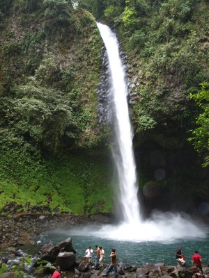 La Catarata up close